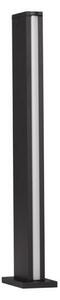 NOVA LUCE venkovní sloupkové svítidlo MINOT černý hliník a akryl LED 12W 3000K 100-240V 122st. IP54 9026125