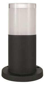 NOVA LUCE venkovní sloupkové svítidlo NOTEN černý hliník čirý a bílý akryl LED 8W 3000K 220-240V IP65 120st. IP65 9905023