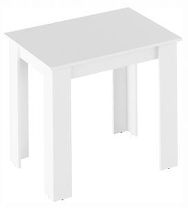 Jídelní stůl TARINIO 86x60 cm, bílý