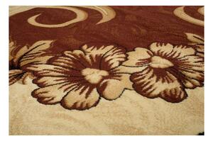 Kusový koberec PP Riccio hnědý 70x130cm