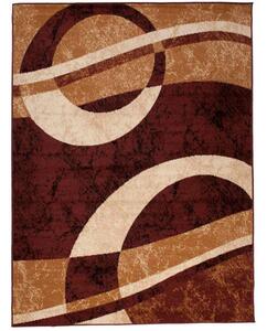 Kusový koberec PP Ray hnědý 80x150cm