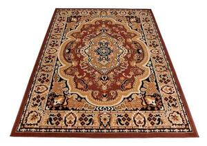 Kusový koberec PP Akay hnědý 100x200cm