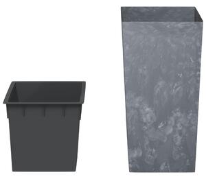 Truhlík s odnímatelnou vložkou šedý 21 / 49 l PP beton