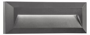 NV 811502 Venkovní nástěnné svítidlo PULSAR tmavě šedý ABS LED 2W 3000K 220-220V 32st. IP54 - NOVA LUCE
