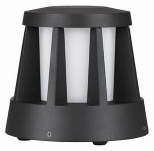 NOVA LUCE venkovní sloupkové svítidlo STARK antracitový hliník a matný akryl LED 8.2W 3000K 220-240V 168st. IP65 9492660