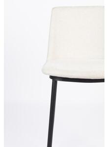 White Label Living Barová židle LIONEL ZUIVER 105 cm, béžová látková 1501711