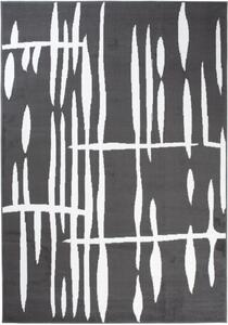 Kusový koberec PP Kiara tmavě šedý 140x200cm