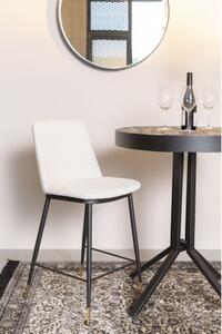 White Label Living Barová židle LIONEL ZUIVER 95 cm, béžová látková 1501707
