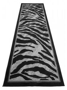 Kusový koberec PP Trio černý atyp 70x150cm