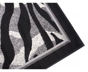Kusový koberec PP Trio černý atyp 70x200cm