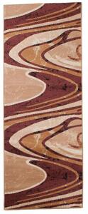 Kusový koberec PP Volga hnědý atyp 80x250cm