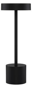 NOVA LUCE venkovní stolní lampa FUMO černý hliník a akryl LED 2W 3000K 3000K 220-240V 163st. IP54 vypínač na těle / USB kabel 9002864