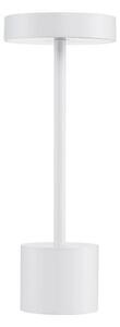 NOVA LUCE venkovní stolní lampa FUMO bílý hliník a akryl LED 2W 3000K 220-240V 163st. IP54 vypínač na těle / USB kabel 9002863