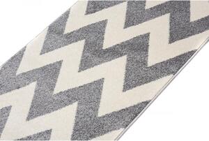 Kusový koberec Justina šedý atyp 80x250cm