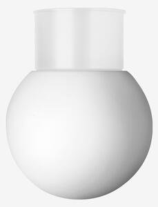 Lucis P7.11.115.60 Alfa, stropní svítidlo v kombinaci bílého skla a bíle lakované montury, 1x40W E14, prům. 11,5 cm