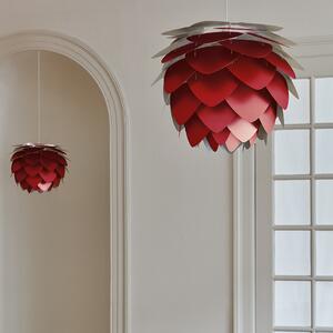 Umage 2136 Aluvia, rubínové červené stínítko pro závěsné svítidlo, stolní a stojací lampu, 1x15W, průměr 40cm
