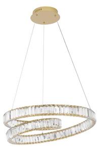 Nova Luce Závěsné LED svítidlo CONCETO, 50W 3500K stmívatelné Barva: Zlatá