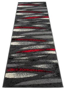 Kusový koberec PP Omin tmavě šedý atyp 70x150cm