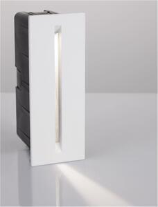 Nova Luce Venkovní zapuštěné svítidlo do zdi AIZEN, LED 3W 3000K, IP54