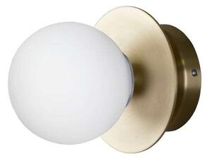 Globen Lighting - Art Deco Stropní Lampa/Nástěnné Svítidlo IP44 Brushed Brass - Lampemesteren