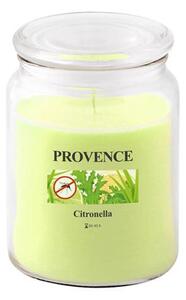 Provence Vonná svíčka ve skle 95 hodin citronela