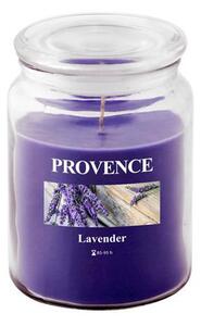 Vonná svíčka ve skle PROVENCE 95 hodin levandule