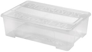 Heidrun Plastový úložný box s víkem TexBox 28l