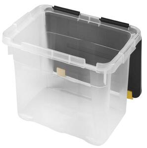 Heidrun Plastový úložný box s víkem One 18l