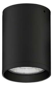 NOVA LUCE venkovní stropní svítidlo DARA černý hliník skleněný difuzor LED 9W 3000K 100-240V 120st. IP54 9136178