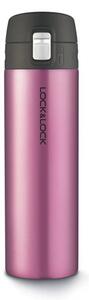 Lock&Lock Nerezová termoska One touch 500ml rubínově červená