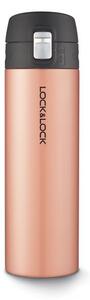 Lock&Lock Nerezová termoska One touch 500ml zlato růžová