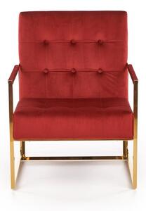 PRIUS l. chair, color: dark red