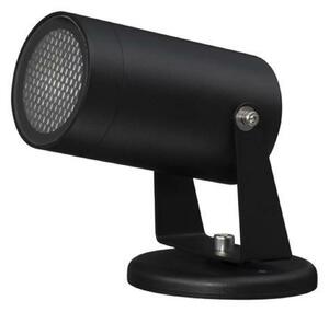 NOVA LUCE venkovní svítidlo s bodcem DESTRY černý hliník a čiré sklo plástvový difuzor proti oslnění GU10 1x10W 220-240V bez žárovky IP54 9136184