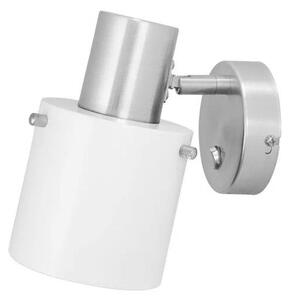 Globen Lighting - Clark 1 Nástěnné Svítidlo White/ChromeGloben Lighting - Lampemesteren
