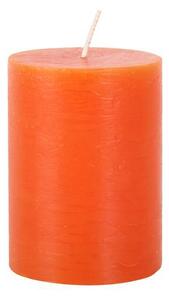 Provence Rustikální svíčka 10cm oranžová