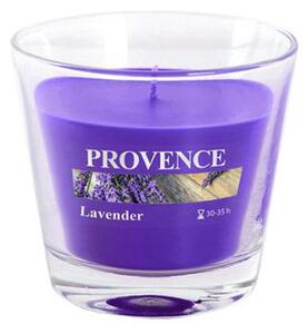 Provence Vonná svíčka ve skle 35 hodin levandule