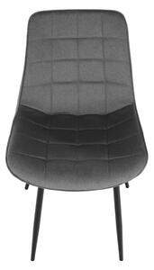 TEMPO Židle, šedá / černá, SARIN