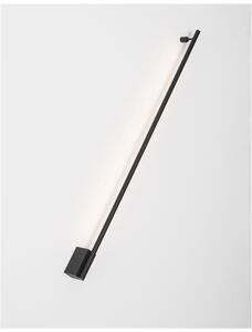 Nova Luce Nástěnné LED svítidlo GROPIUS černý hliník 15W 3000K