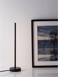 Nova Luce Stolní lampa COLBY černý hliník LED 10W 3000K