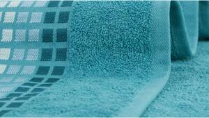 Modrý bavlněný ručník 50x100 cm Darwin – My House