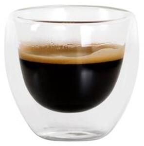 Toro Skleněný hrnek Espresso dvojité borosilikátové sklo 100 ml