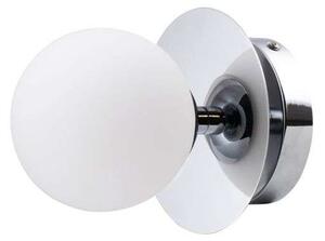 Globen Lighting - Art Deco Nástěnné Svítidlo/Stropní Lampa IP44 Chrome/WhiteGloben Lighting - Lampemesteren