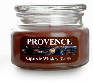 Provence Vonná svíčka ve skle 45 hodin cigars&whiskey