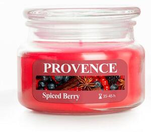 Vonná svíčka ve skle PROVENCE 45 hodin spiced berry