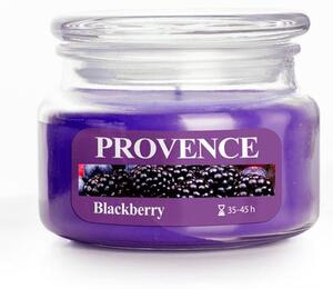 Vonná svíčka ve skle PROVENCE 45 hodin ostružina