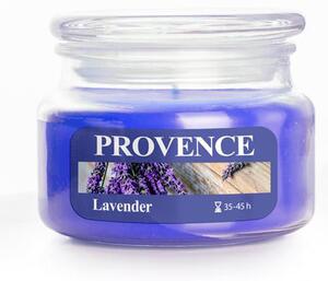Provence Vonná svíčka ve skle 45 hodin levandule