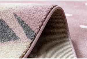 Dětský kusový koberec Plaměňák růžový 160x220cm