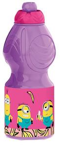 Stor Plastová láhev Mimoni 400ml fialová