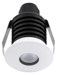 NOVA LUCE venkovní zapuštěné svítidlo do země BANG bílý hliník LED 1W 3V 3000K IP67 8038401