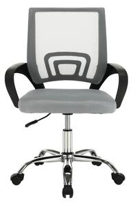 Kancelářská židle, šedá / černá, DEX 2 NEW